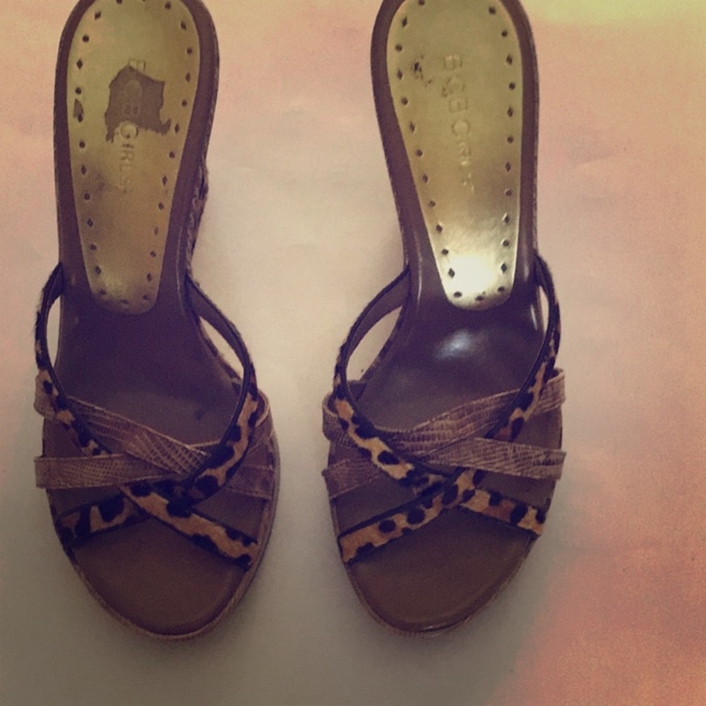 BCBG Wedge Sandals